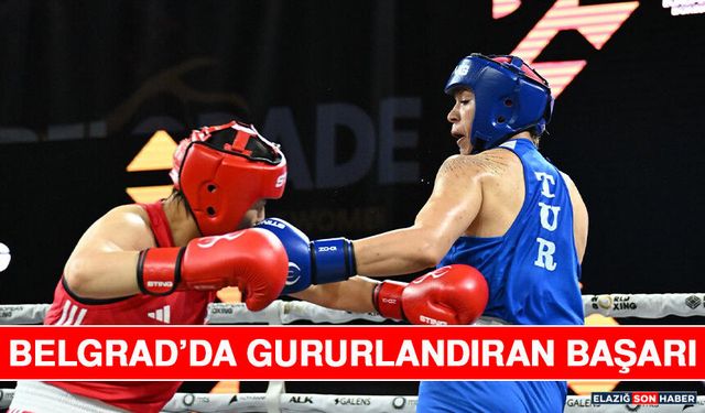 Belgrad’da Gururlandıran Başarı