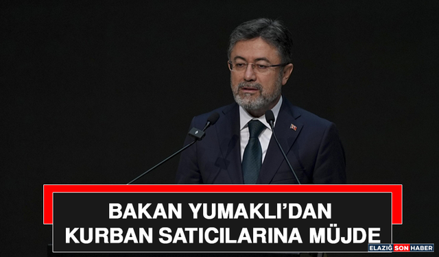 Bakan Yumaklı’dan Kurban Satıcılarına Müjde