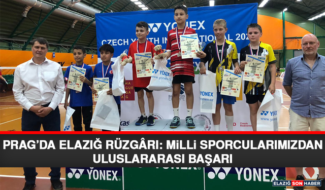 Prag’da Elazığ Rüzgârı: Milli Sporcularımızdan Uluslararası Başarı
