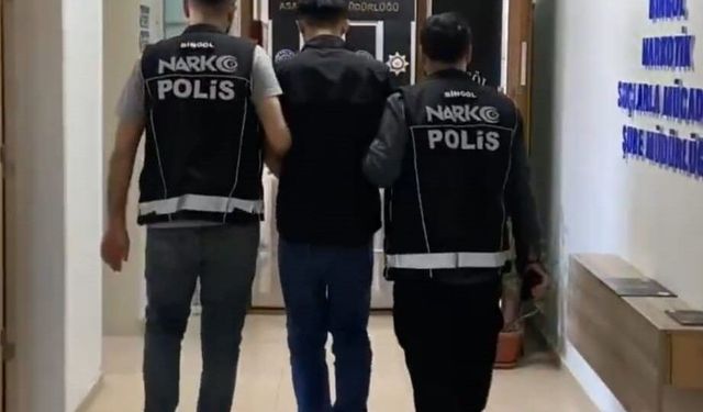 Bingöl'de uyuşturucuyla mücadele: 2 şüpheli tutuklandı