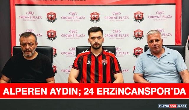 Alperen Aydın; 24 Erzincanspor’da