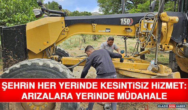 Şehrin Her Yerinde Kesintisiz Hizmet: Arızalara Yerinde Müdahale