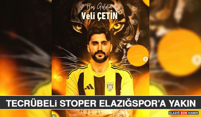 Tecrübeli Stoper Elazığspor’a Yakın