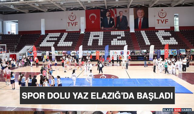 Spor Dolu Yaz Elazığ'da Başladı