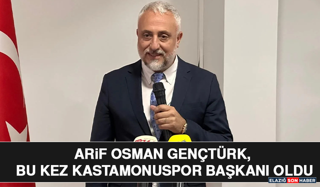 Arif Osman Gençtürk, Bu Kez Kastamonuspor Başkanı Oldu