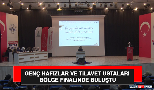 Genç Hafızlar ve Tilavet Ustaları Bölge Finalinde Buluştu