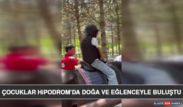 Çocuklar Hipodrom’da Doğa ve Eğlenceyle Buluştu