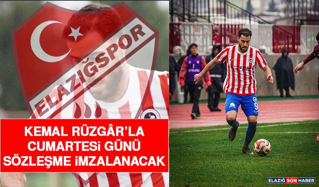 Kemal Rüzgâr’la Cumartesi Günü Sözleşme İmzalanacak