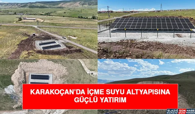 Kızılca ve Hamzalı Köylerinde Su Temin Kapasitesi Artırıldı