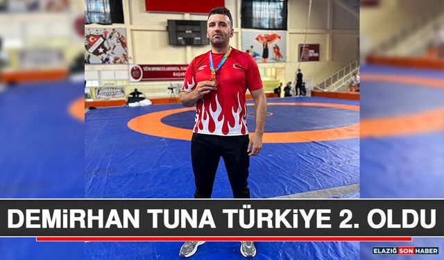 Demirhan Tuna Türkiye 2. Oldu