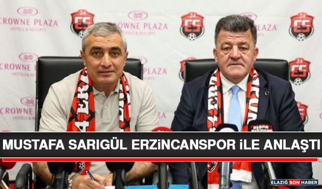 Mustafa Sarıgül Erzincanspor ile Anlaştı