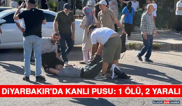Diyarbakır'da Kanlı Pusu: 1 Ölü, 2 Yaralı
