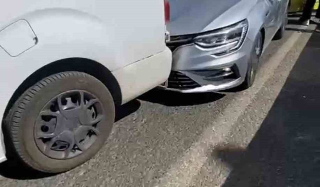 Bingöl'de 4 araçlı zincirleme kaza
