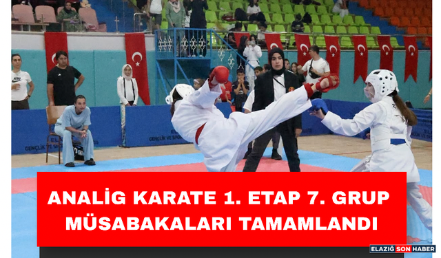 ANALİG Karate 1. Etap 7. Grup Müsabakaları Tamamlandı