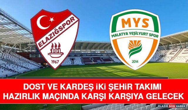 Dost ve Kardeş İki Şehir Takımı Hazırlık Maçında Karşı Karşıya Gelecek