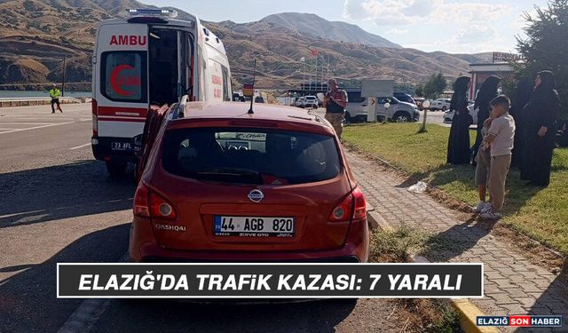 Elazığ'da Trafik Kazası: 7 Yaralı