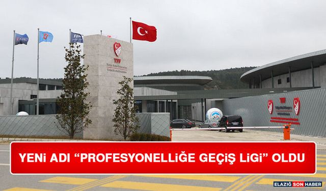 Yeni Adı “Profesyonelliğe Geçiş Ligi” Oldu