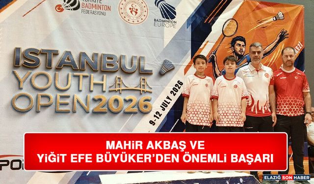 Mahir Akbaş ve Yiğit Efe Büyüker’den Önemli Başarı