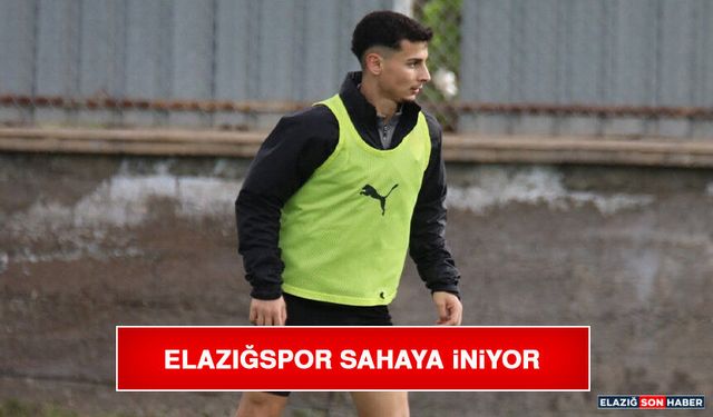 Elazığspor Sahaya İniyor