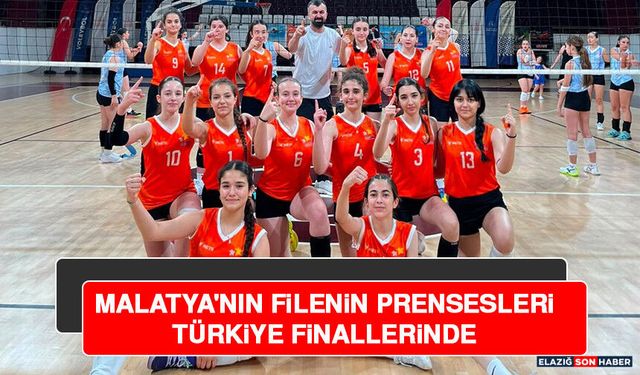 Malatya'nın Filenin Prensesleri Türkiye Finallerinde