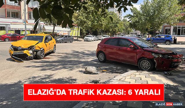 Elazığ'da Trafik Kazası: 6 Yaralı