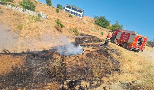 Bingöl'de iki ayrı yangın paniğe neden oldu