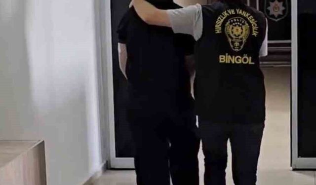 Bingöl'de motosiklet hırsızı tutuklandı