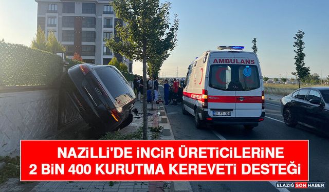 Tekirdağ'da Kaldırımı Aşan Otomobil Duvarda Yan Durdu