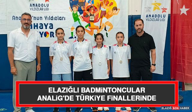 Elazığlı Badmintoncular ANALİG'de Türkiye Finallerinde