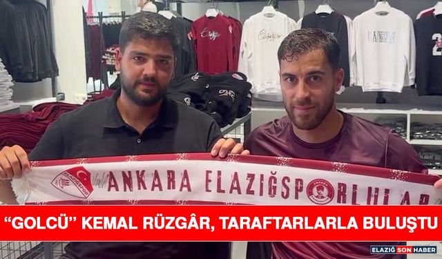 “Golcü” Kemal Rüzgâr, Taraftarlarla Buluştu