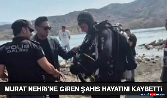 Murat Nehri'ne Giren Şahıs Hayatını Kaybetti