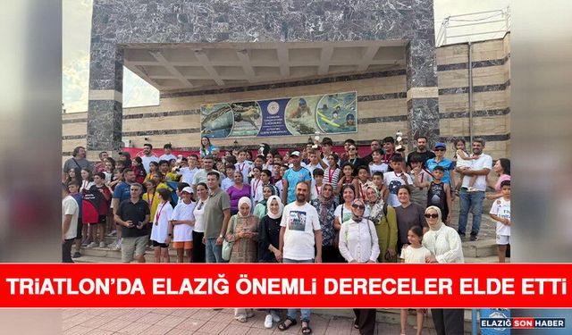Triatlon’da Elazığ Önemli Dereceler Elde Etti