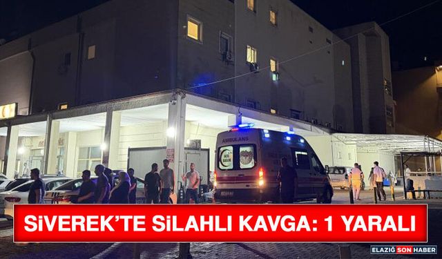Siverek’te Silahlı Kavga: 1 Yaralı