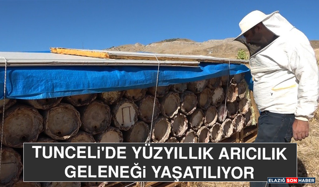 Tunceli'de Yüzyıllık Arıcılık Geleneği Yaşatılıyor