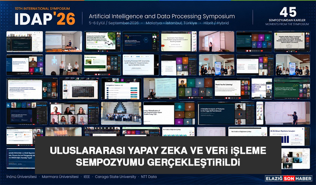 Uluslararası Yapay Zeka Ve Veri İşleme Sempozyumu Gerçekleştirildi