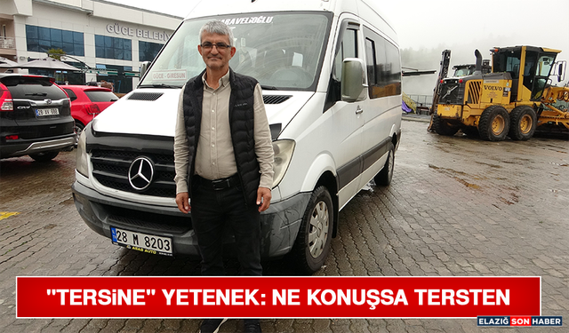 "Tersine" Yetenek: Ne Konuşsa Tersten Söylüyor