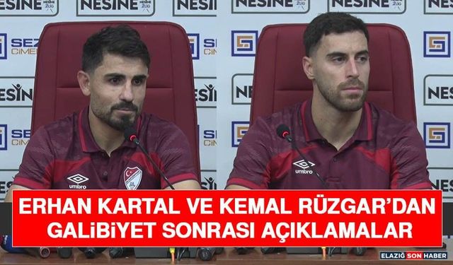 Erhan Kartal ve Kemal Rüzgar’dan Galibiyet Sonrası Açıklamalar
