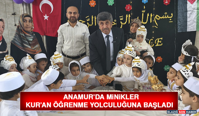 Anamur’da Minikler Kur’an Öğrenme Yolculuğuna Başladı