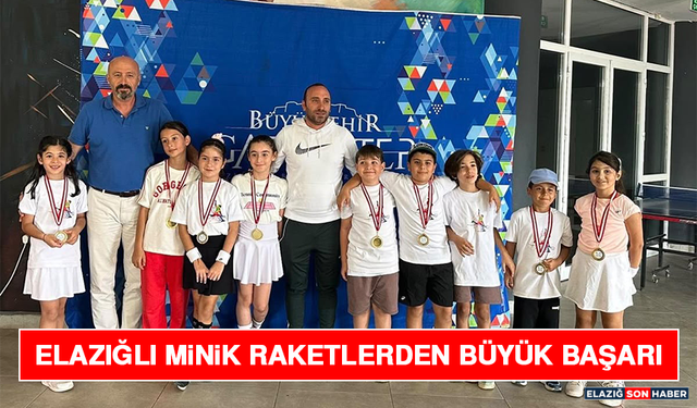 Elazığlı Minik Raketlerden Büyük Başarı
