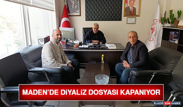 Maden’de Diyaliz Dosyası Kapanıyor