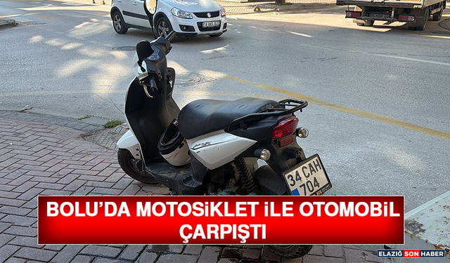 Bolu’da Motosiklet İle Otomobil Çarpıştı: 1 Yaralı