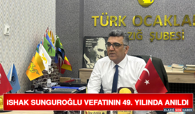 İshak Sunguroğlu Vefatının 49. Yılında Anıldı