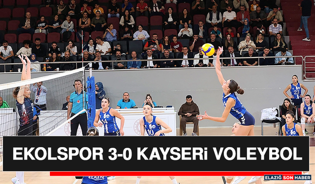 Ekolspor 3-0 Kayseri Voleybol