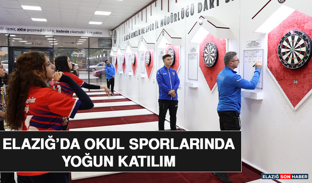 Elazığ’da Okul Sporlarında Yoğun Katılım