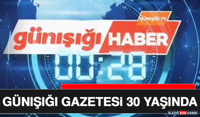 Günışığı Gazetesi 30 Yaşında