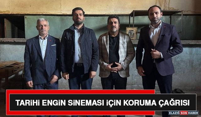 Tarihi Engin Sineması İçin Koruma Çağrısı