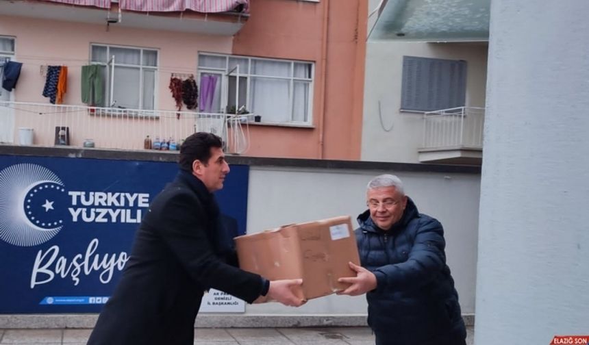 AK Parti Denizli, depremzedeler için seferber oldu