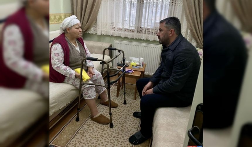 Başkan Çetin’den Ramazan ayında hastalara moral ziyareti