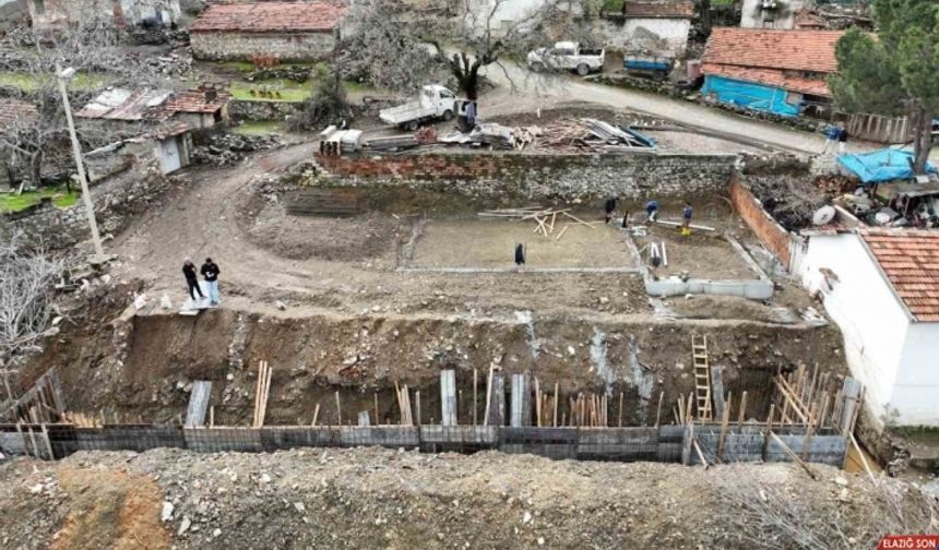 Kuyumcu’da yapılacak aşevinin inşaatı başladı