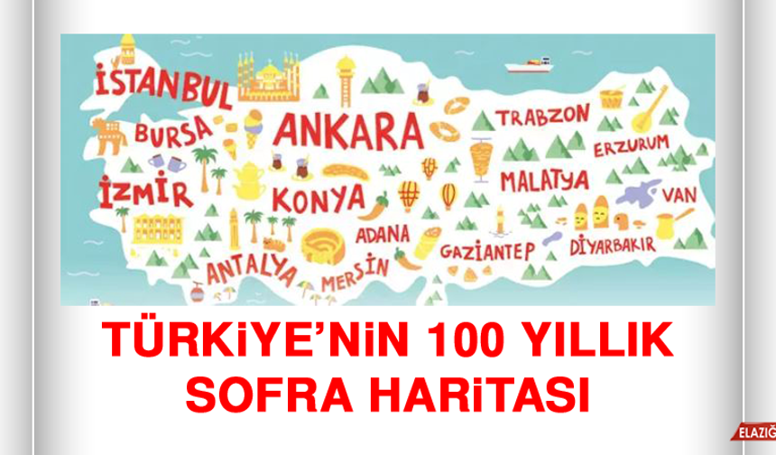 Türkiye’nin 100 Yıllık Sofra Haritası